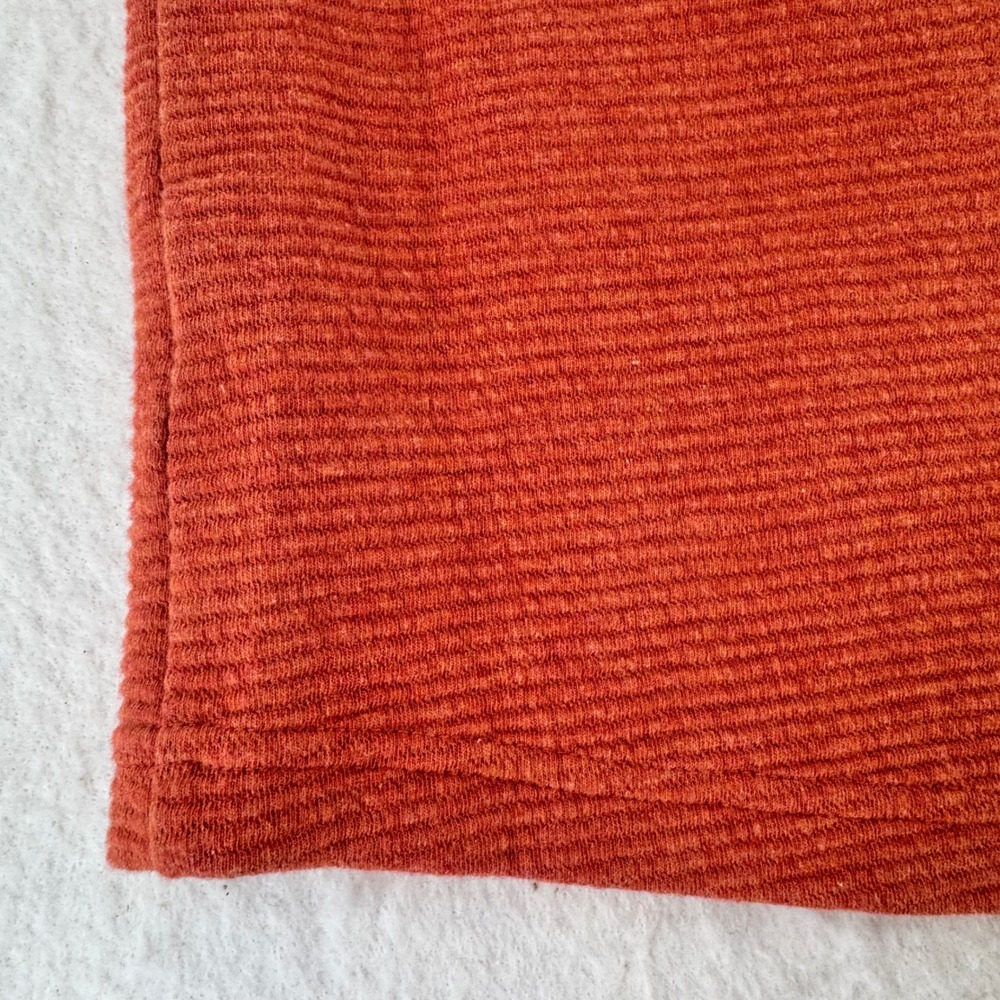 L.L. Bean - Fleece Vest Ribbed Full Zip 521644 - Orange - XXL - Mens - Picture 5 of 8